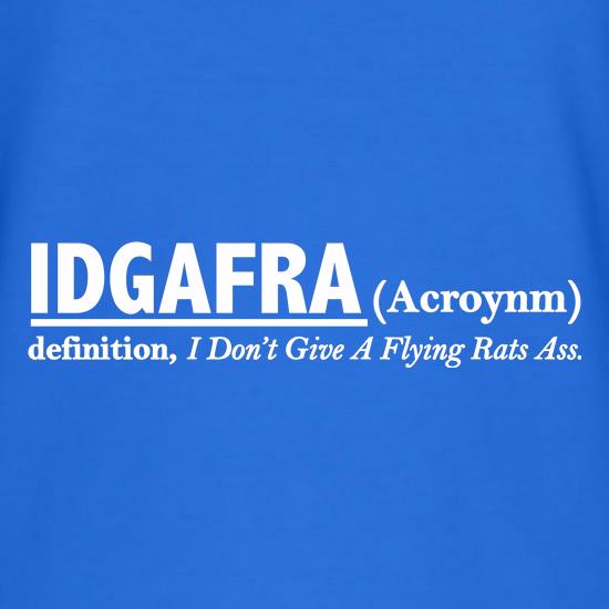 IDGAFRA t shirt